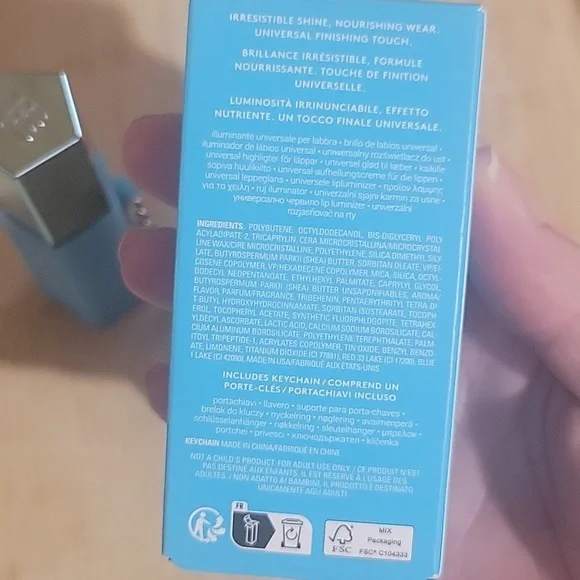 Fenty Beauty x Smurfs Gloss Bomb Keychain - Picture 10 of 11